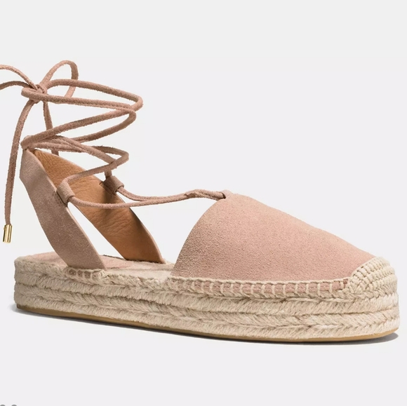 Coach Blush Lace up Espadrille - Picture 4 of 13